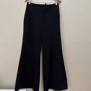 Guess Black High-Waisted Wide Leg Pants
